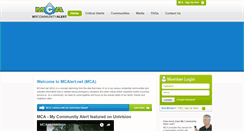 Desktop Screenshot of mcalert.net