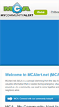 Mobile Screenshot of mcalert.net